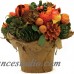 Northlight Autumn Harvest Pinecone and Berries Artificial Potted Floral Centerpiece NLGT5897